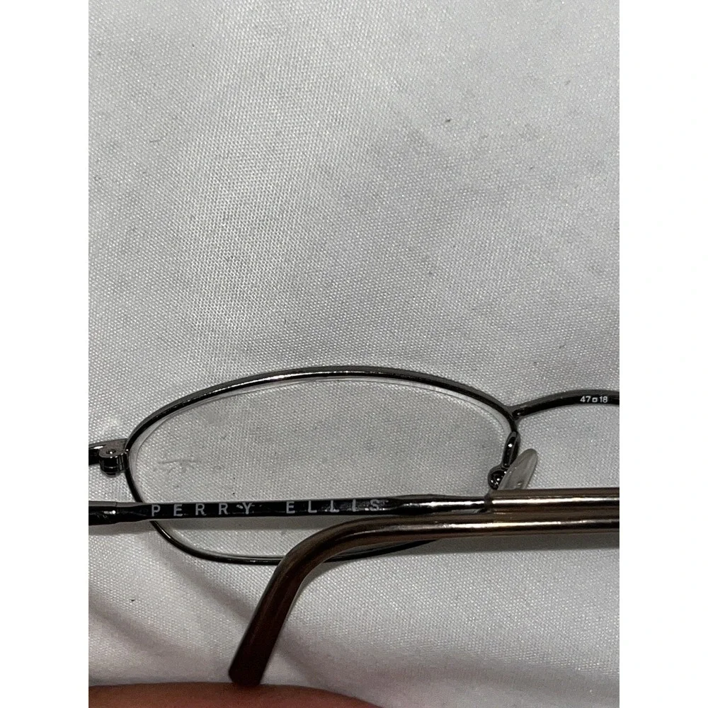 PERRY ELLIS PE-ASPEN-2 GUNMETAL BROWN EYEGLASSES GLASSES FRAME ASPEN 47-18-135mm